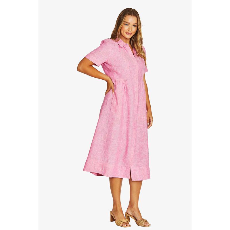 Jump Seam Detail Shirt Dress image number 7